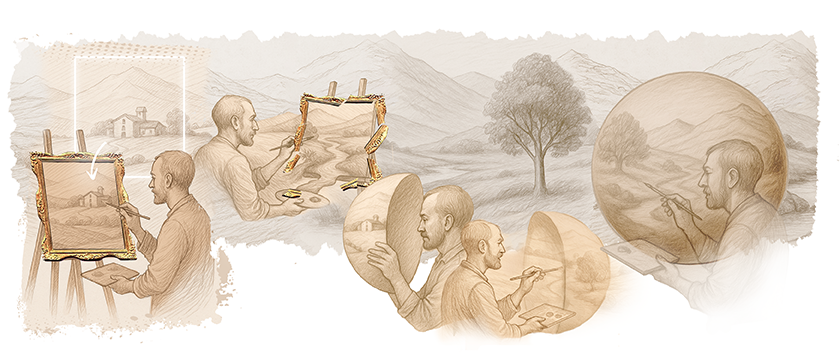 Liberating the Canvas — from flat painting to Termesphere