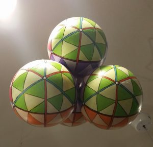 Four Colored Tetrehedron